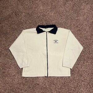 Vintage Monterey California zip up fleece jacket